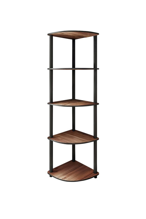 Hanah Home Bookcase 5 Corner - Nogal Hanah Home Bookcase 5 Corner - Nogal